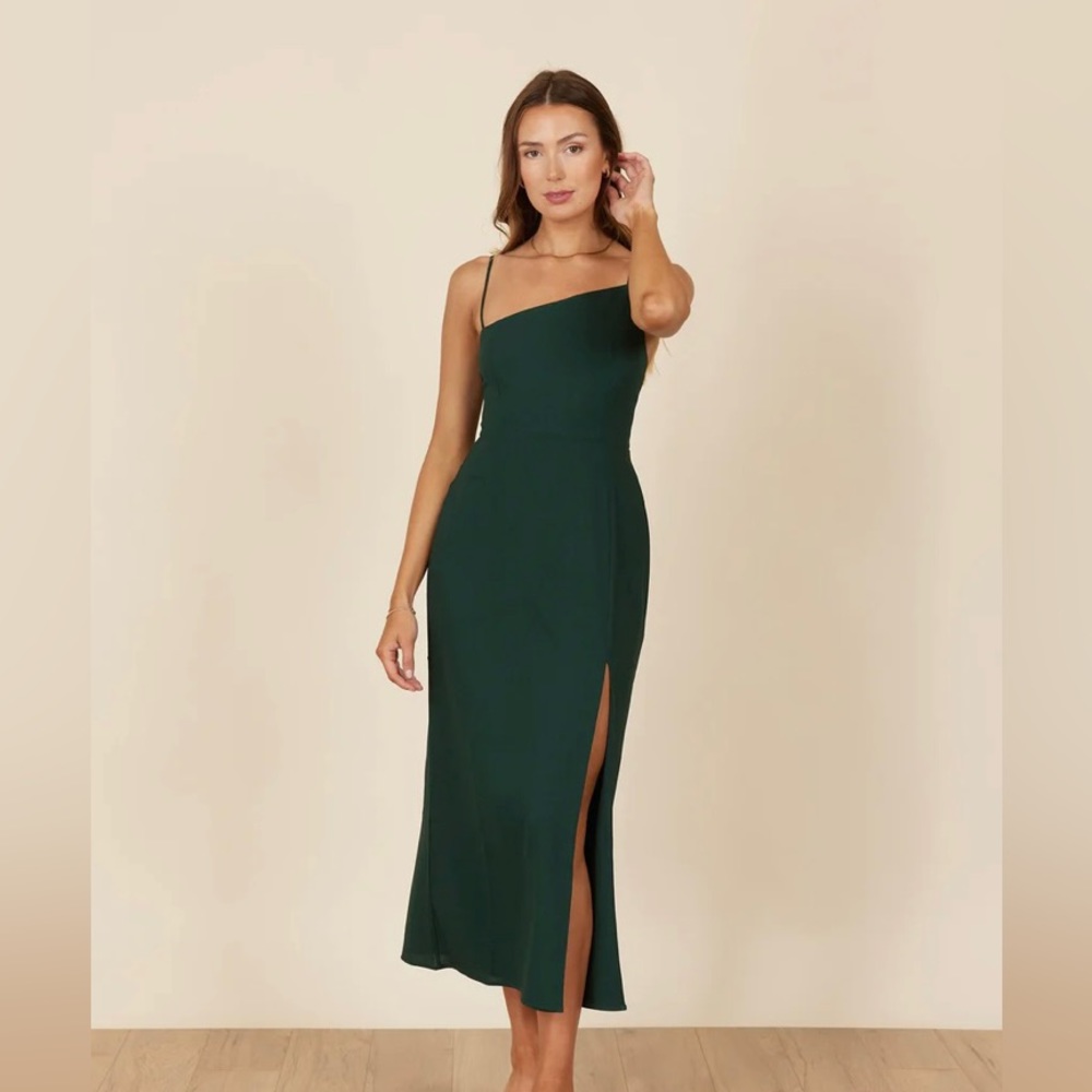 Park & Fifth Lincoln Dress Hunter Green